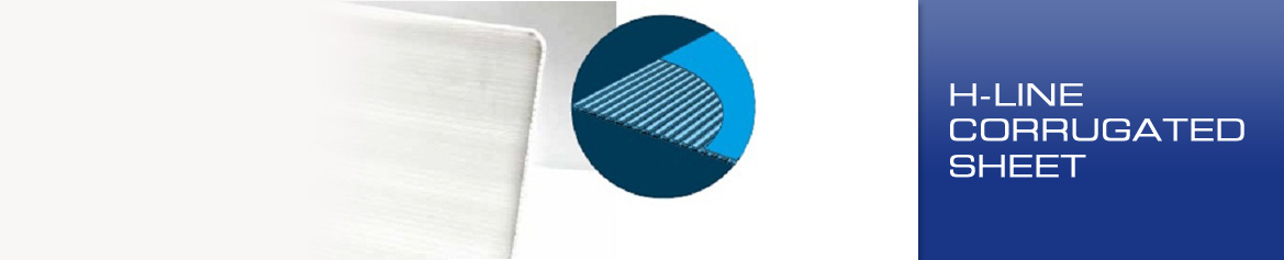 H-Line Corrugated Sheet